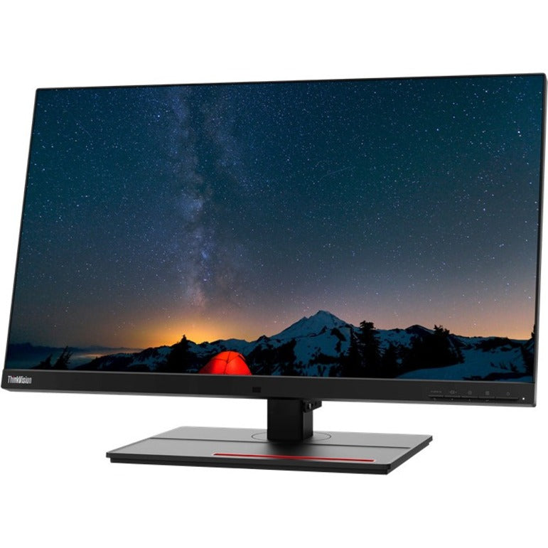 Lenovo ThinkVision P27u-20 27" Class 4K UHD LCD Monitor - 16:9 - Raven Black 62CBRAR6US