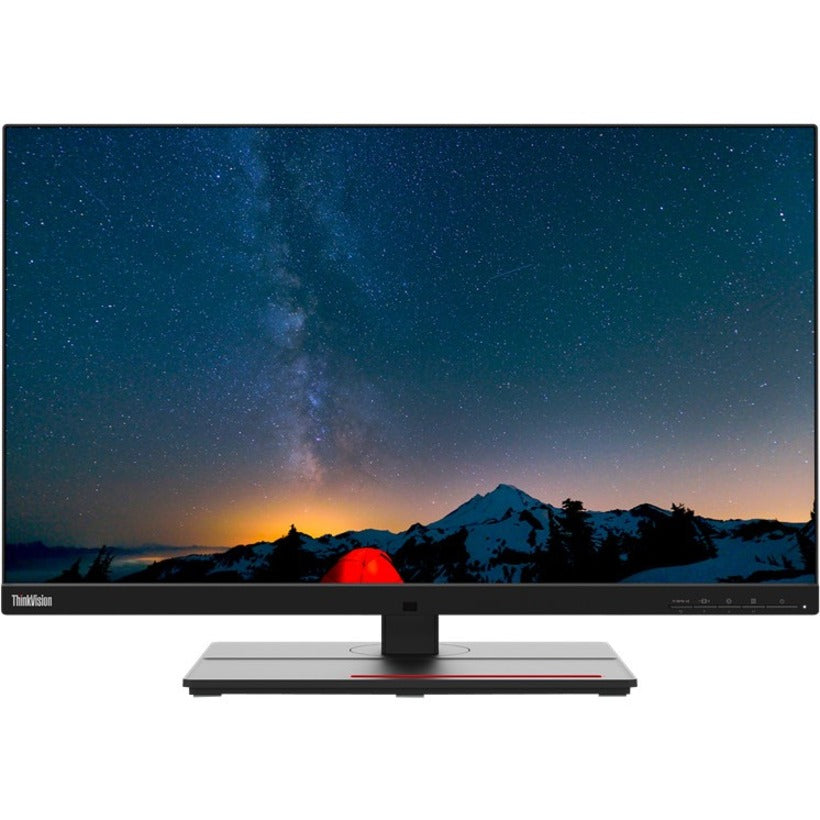 Lenovo ThinkVision P27u-20 27" Class 4K UHD LCD Monitor - 16:9 - Raven Black 62CBRAR6US