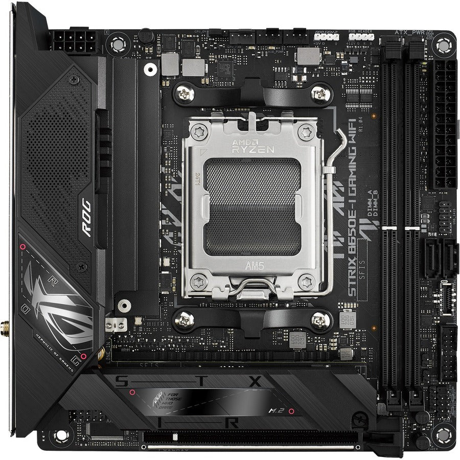 Asus ROG Strix B650E-I GAMING WIFI Gaming Desktop Motherboard - AMD B650 Chipset - Socket AM5 - Mini ITX ROG STRIX B650E-I GAMING WIFI