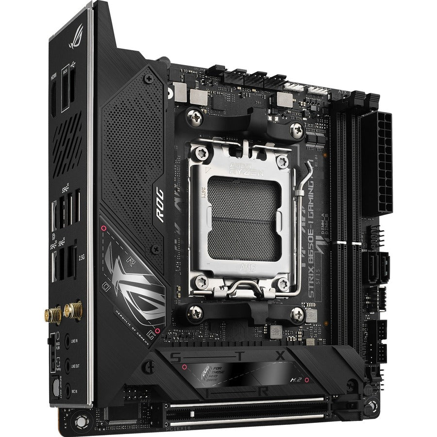 Asus ROG Strix B650E-I GAMING WIFI Gaming Desktop Motherboard - AMD B650 Chipset - Socket AM5 - Mini ITX ROG STRIX B650E-I GAMING WIFI