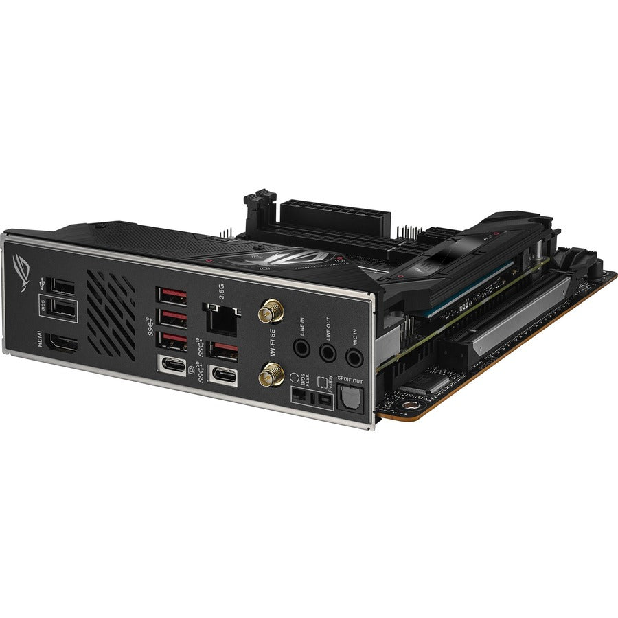 Asus ROG Strix B650E-I GAMING WIFI Gaming Desktop Motherboard - AMD B650 Chipset - Socket AM5 - Mini ITX ROG STRIX B650E-I GAMING WIFI