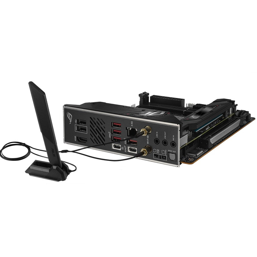 Asus ROG Strix B650E-I GAMING WIFI Gaming Desktop Motherboard - AMD B650 Chipset - Socket AM5 - Mini ITX ROG STRIX B650E-I GAMING WIFI