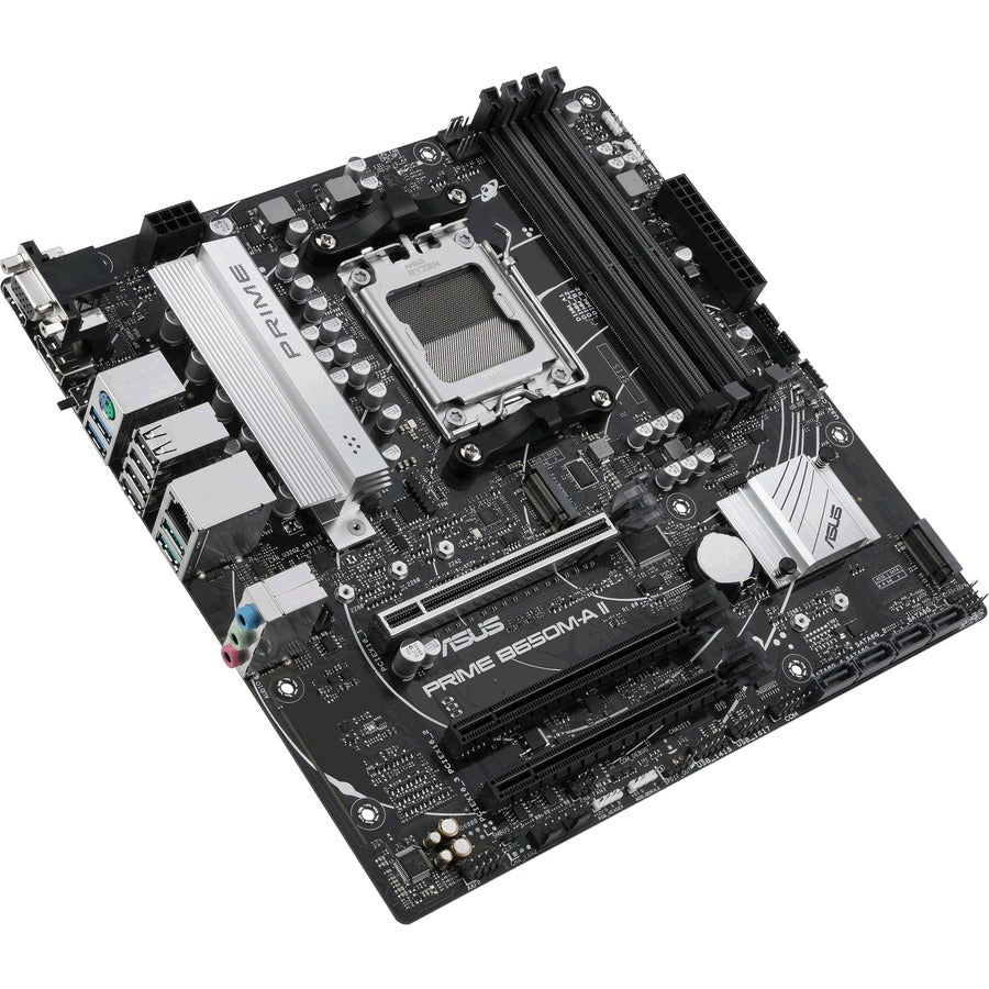 Asus Prime B650M-A II-CSM Gaming Desktop Motherboard - AMD B650 Chipset - Socket AM5 - Micro ATX PRIME B650M-A II-CSM