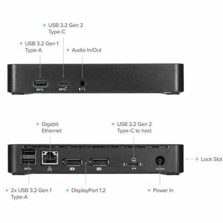 Targus Universal USB-C DV4K Docking Station with 65W Power Delivery DOCK315USZ