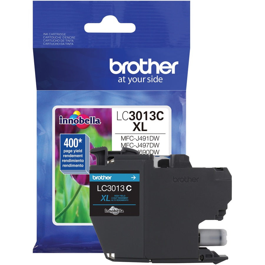 Brother Innobella LC3013CS Original High Yield Inkjet Ink Cartridge - Single Pack - Cyan - 1 Each LC3013CS