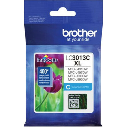 Brother Innobella LC3013CS Original High Yield Inkjet Ink Cartridge - Single Pack - Cyan - 1 Each LC3013CS