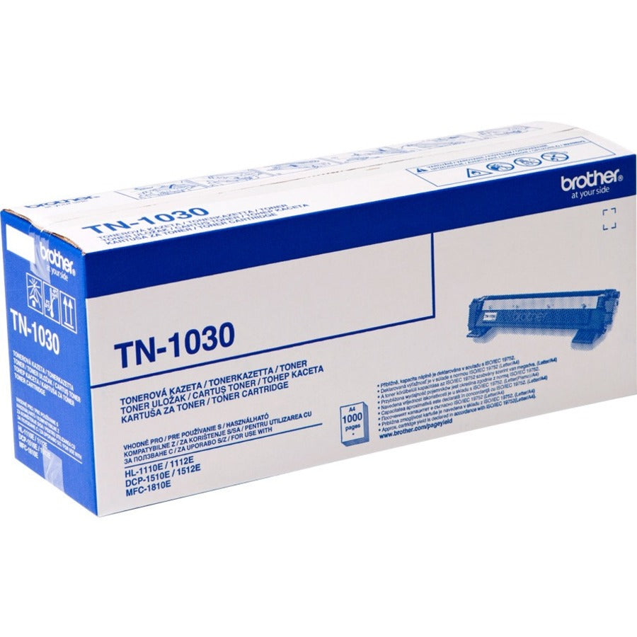 Brother TN-1030 Original Standard Yield Laser Toner Cartridge - Black - 1 Each TN1030