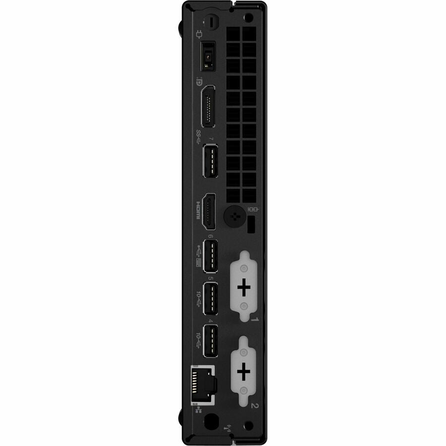 Lenovo ThinkCentre M70q Gen 4 12E30003US Desktop Computer - Intel Core i5 13th Gen i5-13400T - 8 GB RAM - 256 GB M.2 PCI Express NVMe x4 SSD 12E30003US