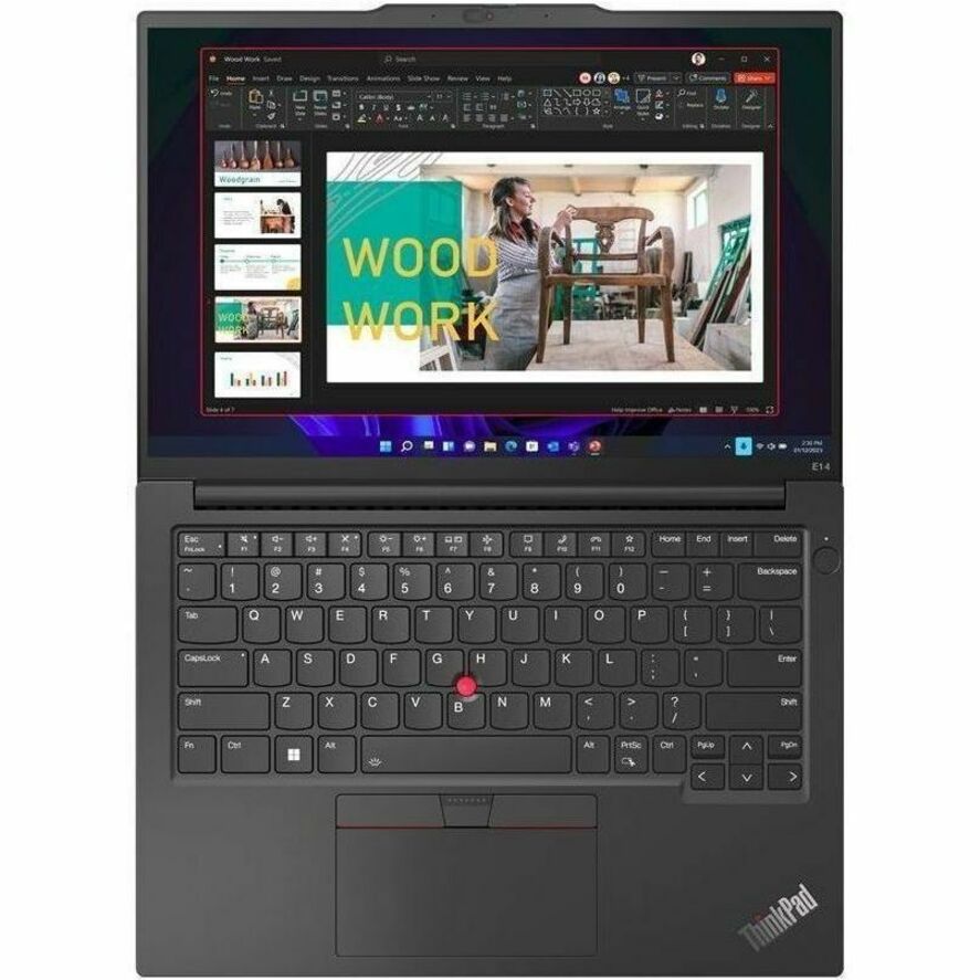 Lenovo ThinkPad E14 Gen 5 21JR001QUS 14" Notebook - WUXGA - AMD Ryzen 5 7530U - 8 GB - 256 GB SSD - English Keyboard - Graphite Black 21JR001QUS