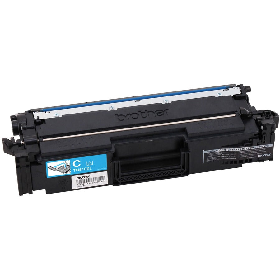 Brother TN810XLC Original High Yield Laser Toner Cartridge - Cyan - 1 Each TN810XLC