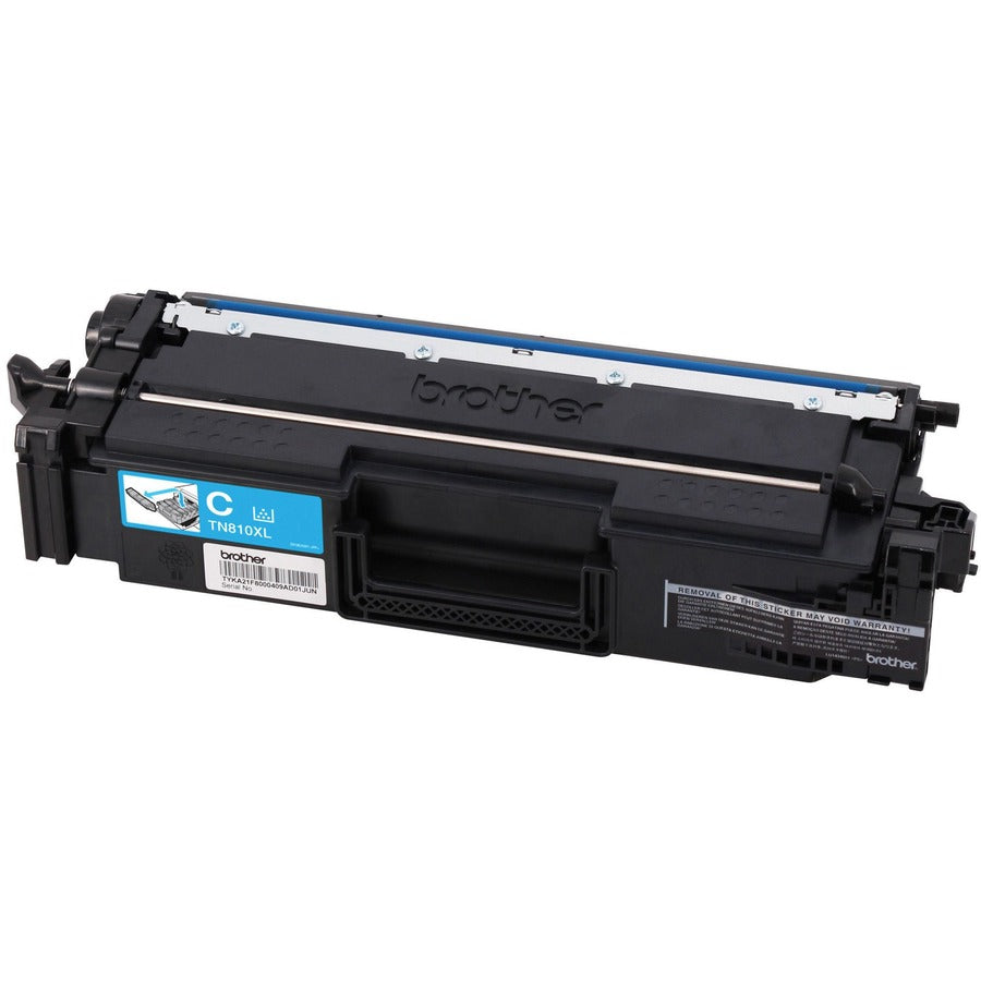 Brother TN810XLC Original High Yield Laser Toner Cartridge - Cyan - 1 Each TN810XLC