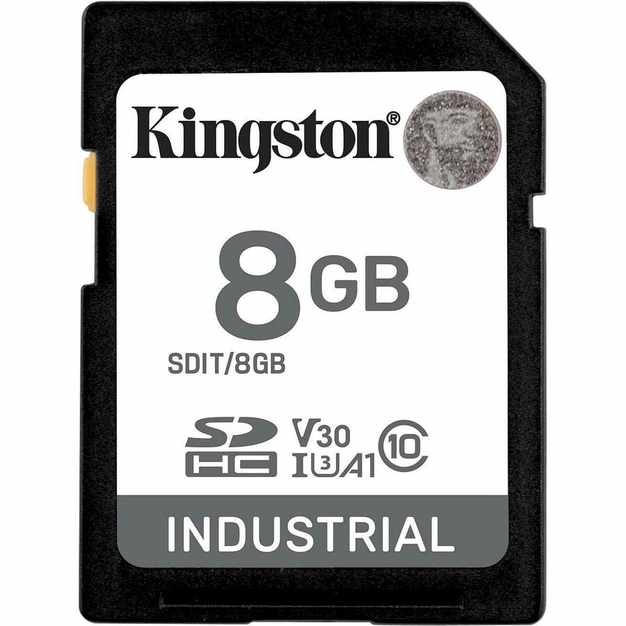 Kingston Industrial 8 GB Class 10/UHS-I (U3) V30 SDHC SDIT/8GB