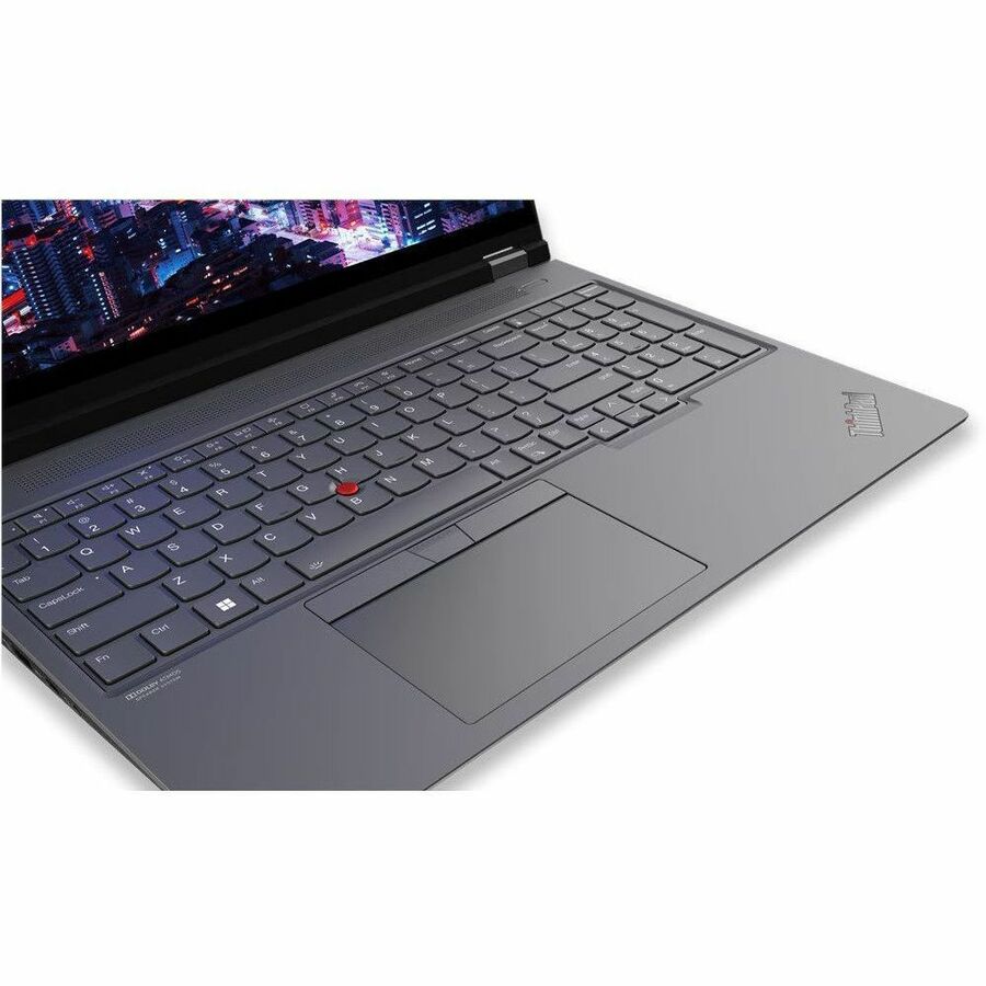 Lenovo ThinkPad P16 Gen 2 21FA002TUS 16" Mobile Workstation - WQXGA - Intel Core i7 13th Gen i7-13700HX - 32 GB - 1 TB SSD - English Keyboard - Villi Black, Storm Gray 21FA002TUS