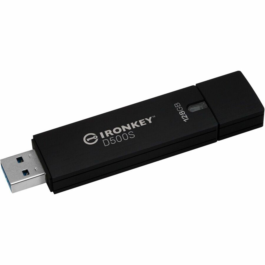 Kingston IronKey D500S 128GB USB 3.2 (Gen 1) Type A Flash Drive IKD500S/128GB