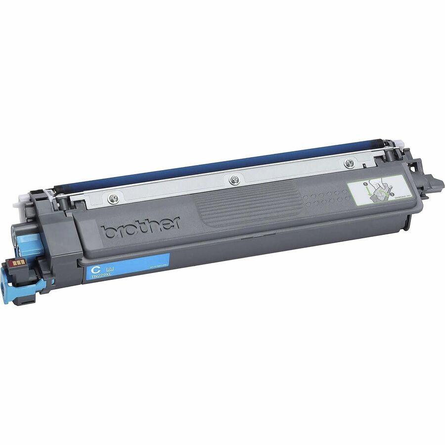 Brother Original High Yield Laser Toner Cartridge - Cyan - 1 Each TN229XLC