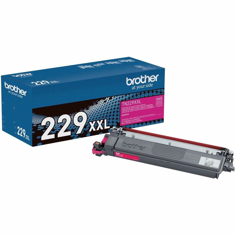 Brother Original Super High Yield Laser Toner Cartridge - Magenta - 1 Each TN229XXLM