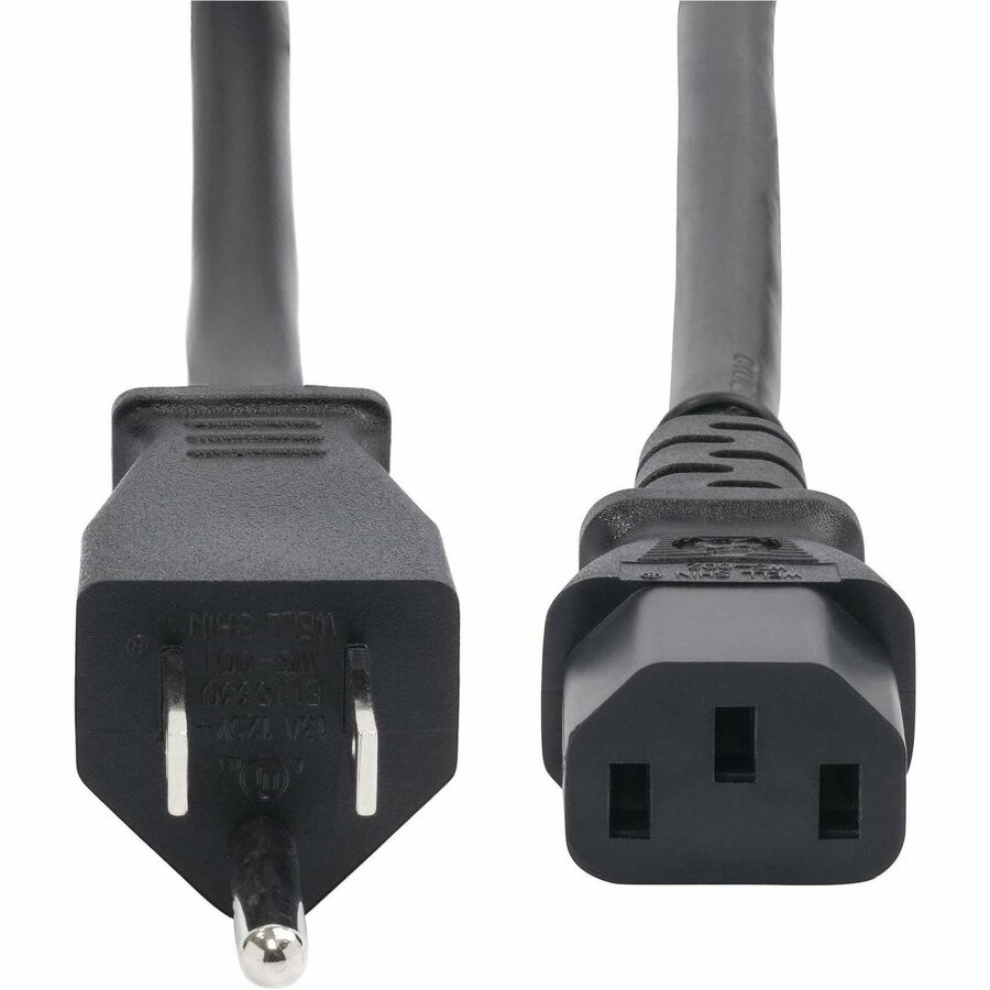 StarTech.com 8ft (2.4m) Computer Power Cord, NEMA 5-15P to IEC 60320 C13 AC Power Cable, 13A 125V, 16AWG, UL Listed 271B-6800-POWER-CORD