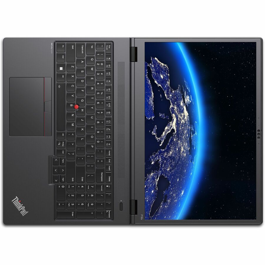 Lenovo ThinkPad P16v Gen 1 21FE0027US 16" Mobile Workstation - WUXGA - AMD Ryzen 7 PRO 7840HS - 16 GB - 512 GB SSD - English Keyboard - Thunder Black 21FE0027US