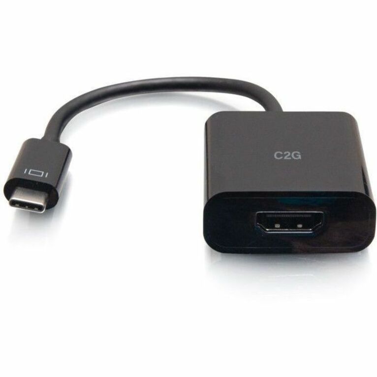 C2G USB-C to HDMI Audio/Video Adapter Converter - 4K 60Hz - Black C2G26935