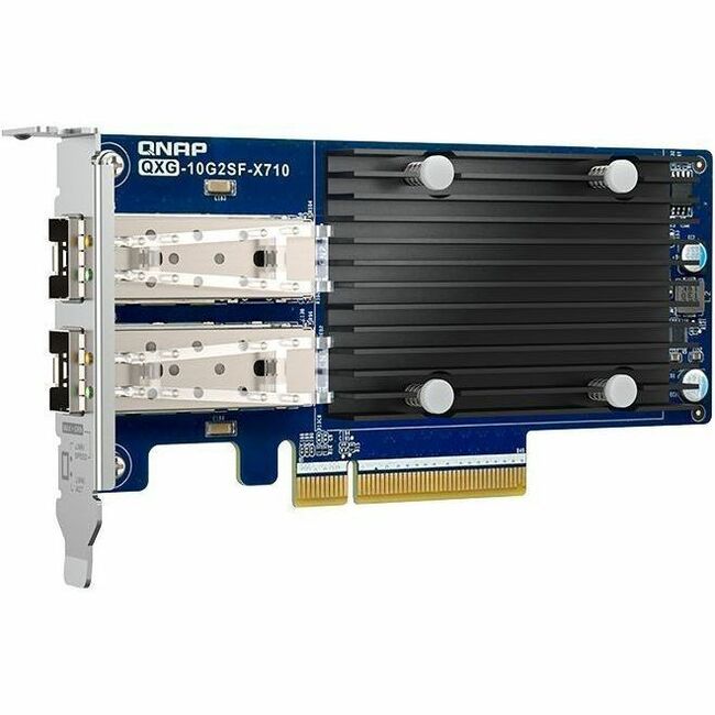 QNAP QXG-10G2SF-X710 Dual-port, 10 GbE Network Expansion Card QXG-10G2SF-X710