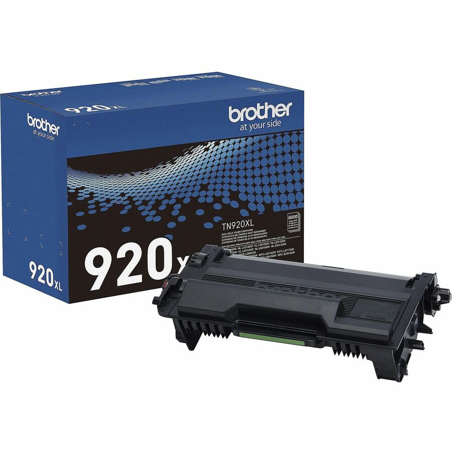 Brother Original High Yield Laser Toner Cartridge - Black - 1 Each TN920XL