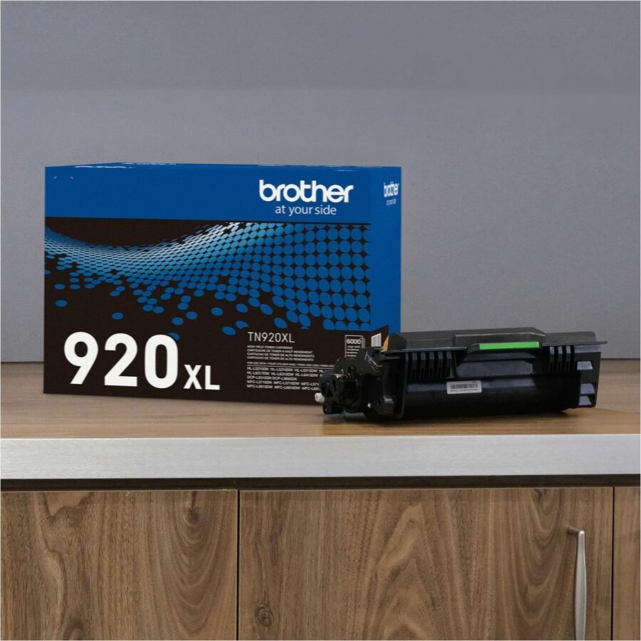 Brother Original High Yield Laser Toner Cartridge - Black - 1 Each TN920XL