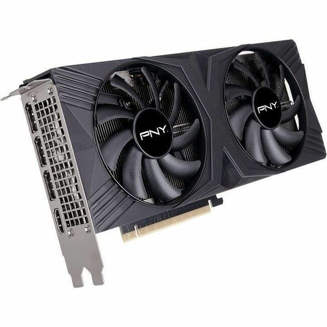 PNY NVIDIA GeForce RTX 4070 SUPER Graphic Card - 12 GB GDDR6X VCG4070S12DFXPB1-O