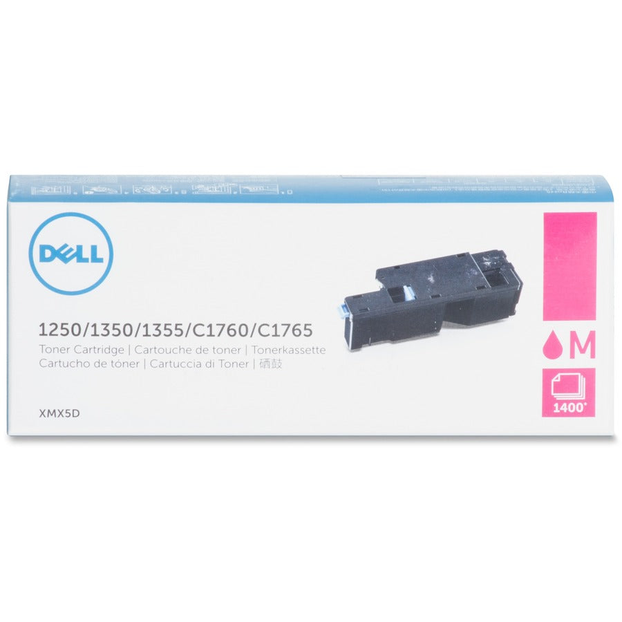 Dell Original Laser Toner Cartridge - Magenta - 1 Each XMX5D