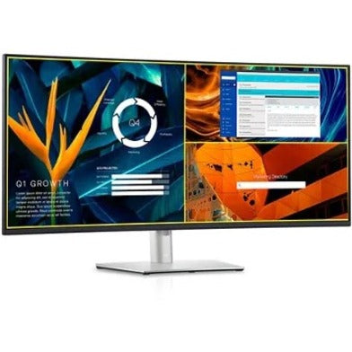 Dell UltraSharp U4021QW 40" Class 5K2K WUHD Curved Screen LCD Monitor - 21:9 - Black, Silver DELL-U4021QWA