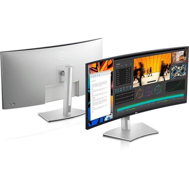 Dell UltraSharp U4021QW 40" Class 5K2K WUHD Curved Screen LCD Monitor - 21:9 - Black, Silver DELL-U4021QWA