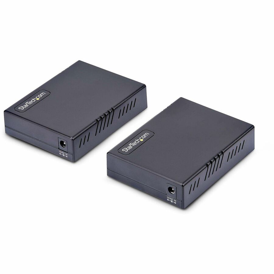 StarTech.com VDSL2 Ethernet Extender Kit over Single Pair Wire, Up to 0.6mi (1km) LAN Repeater over RJ11/CAT5e/CAT6, Replaces 110VDSLEXT VDSL-LAN-EXTENDER-1G