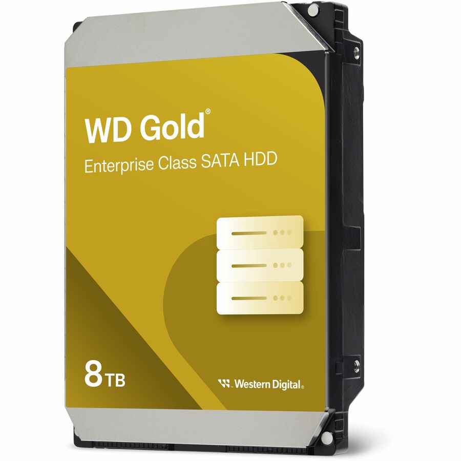 WD Gold WD8005FRYZ 8 TB Hard Drive - 3.5" Internal - SATA (SATA/600) WD8005FRYZ