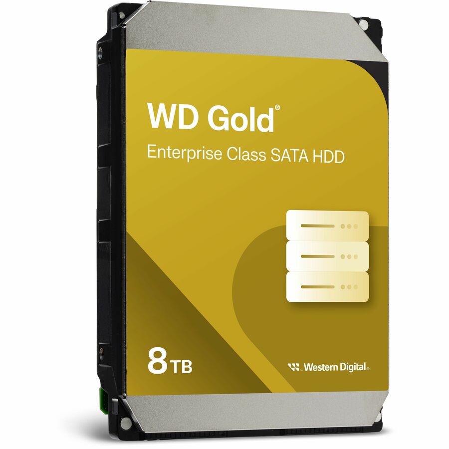 WD Gold WD8005FRYZ 8 TB Hard Drive - 3.5" Internal - SATA (SATA/600) WD8005FRYZ