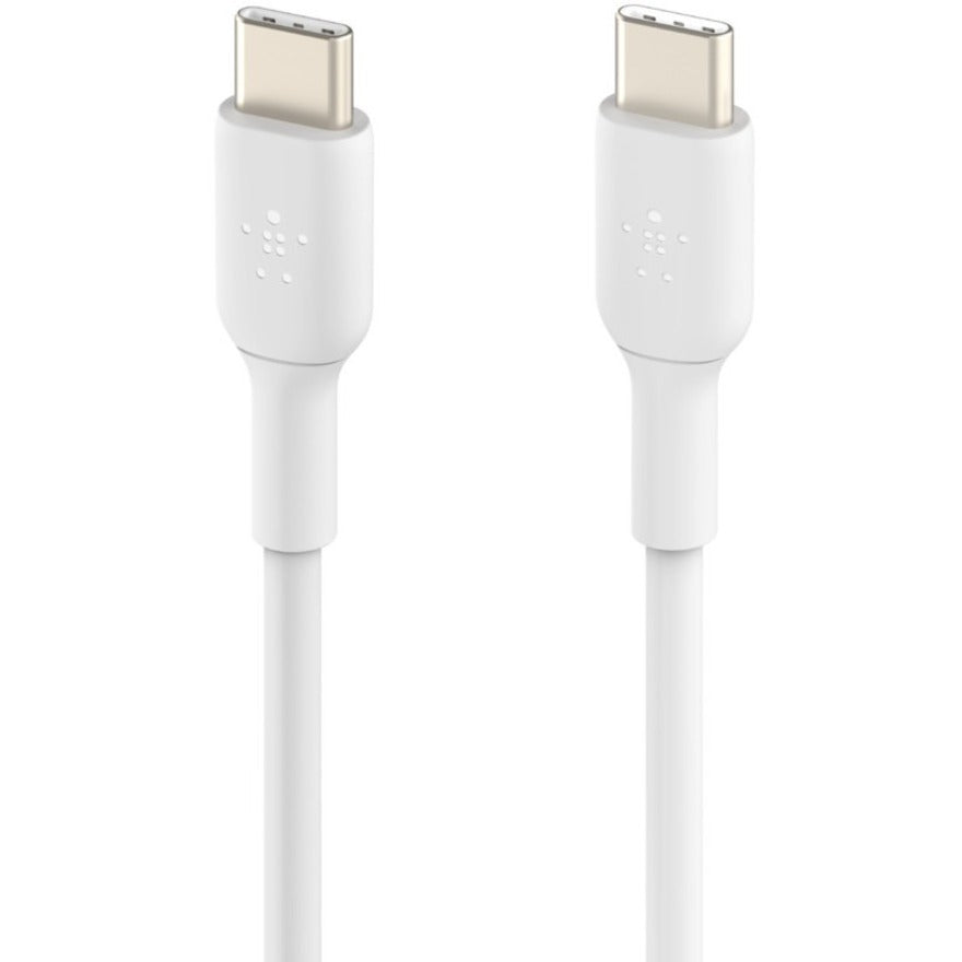 Belkin USB-C to USB-C Cable (2m / 6.6ft, White) CAB003bt2MWH