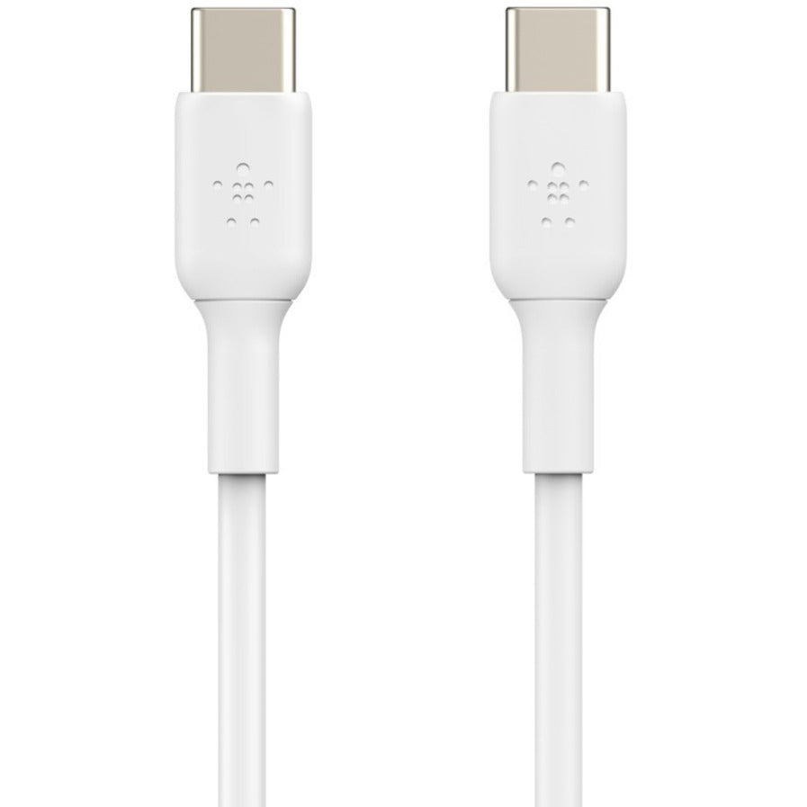 Belkin USB-C to USB-C Cable (2m / 6.6ft, White) CAB003bt2MWH