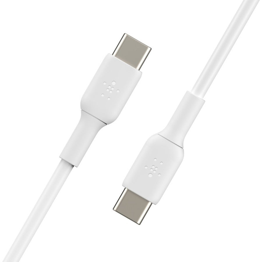 Belkin USB-C to USB-C Cable (2m / 6.6ft, White) CAB003bt2MWH