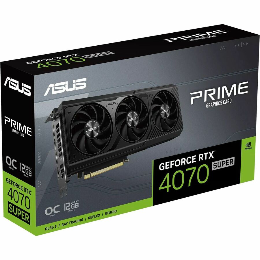 Asus NVIDIA GeForce RTX 4070 SUPER Graphic Card - 12 GB GDDR6X PRIME-RTX4070S-O12G