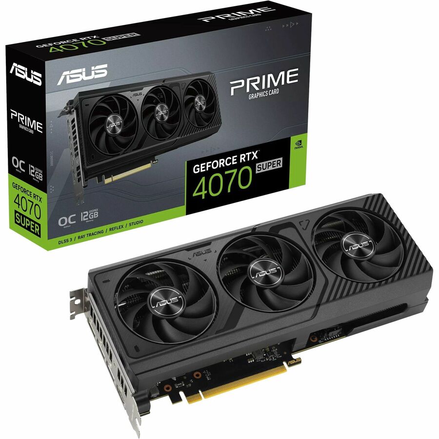 Asus NVIDIA GeForce RTX 4070 SUPER Graphic Card - 12 GB GDDR6X PRIME-RTX4070S-O12G