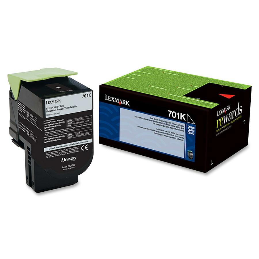 Lexmark Unison 701K Toner Cartridge 70C10K0