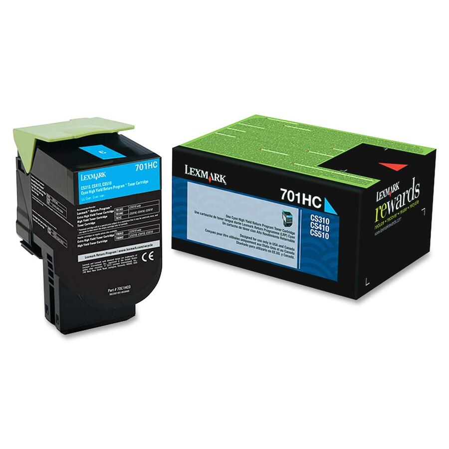 Lexmark 701HC Toner Cartridge 70C1HC0