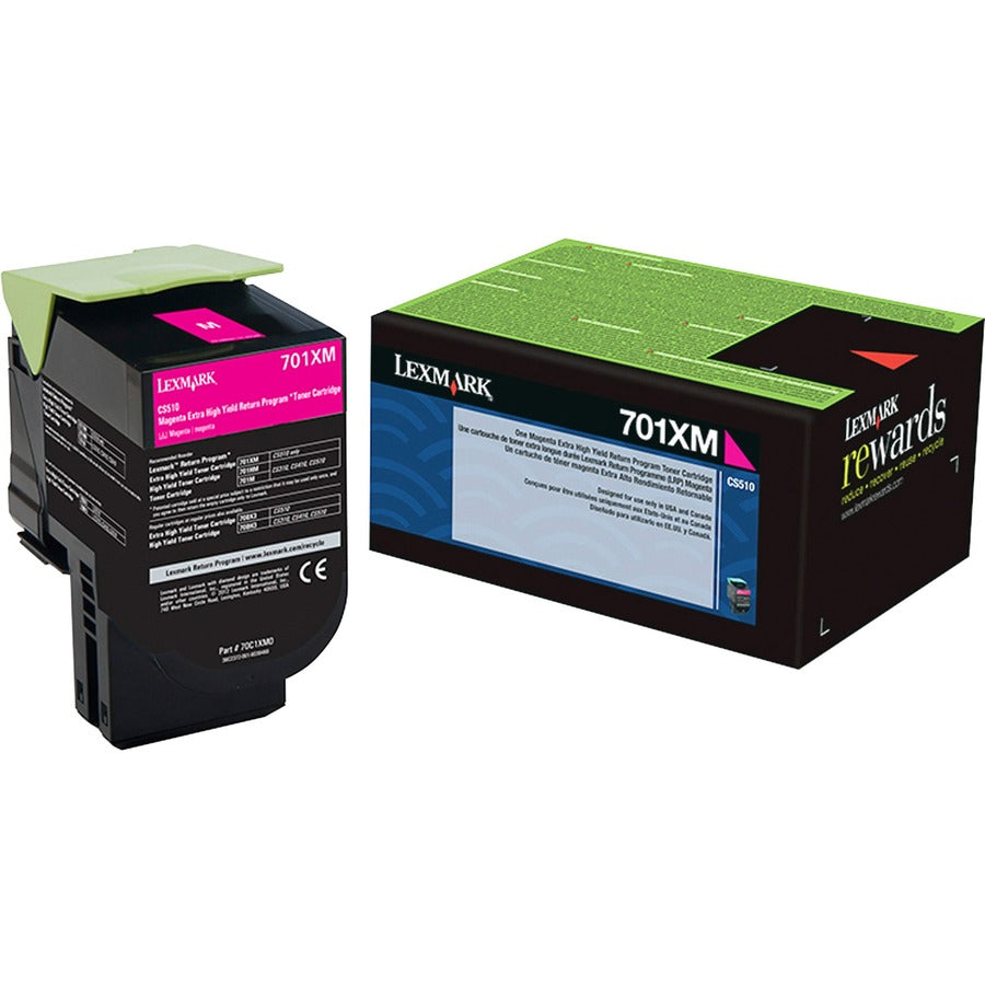 Lexmark Unison 701XM Toner Cartridge 70C1XM0