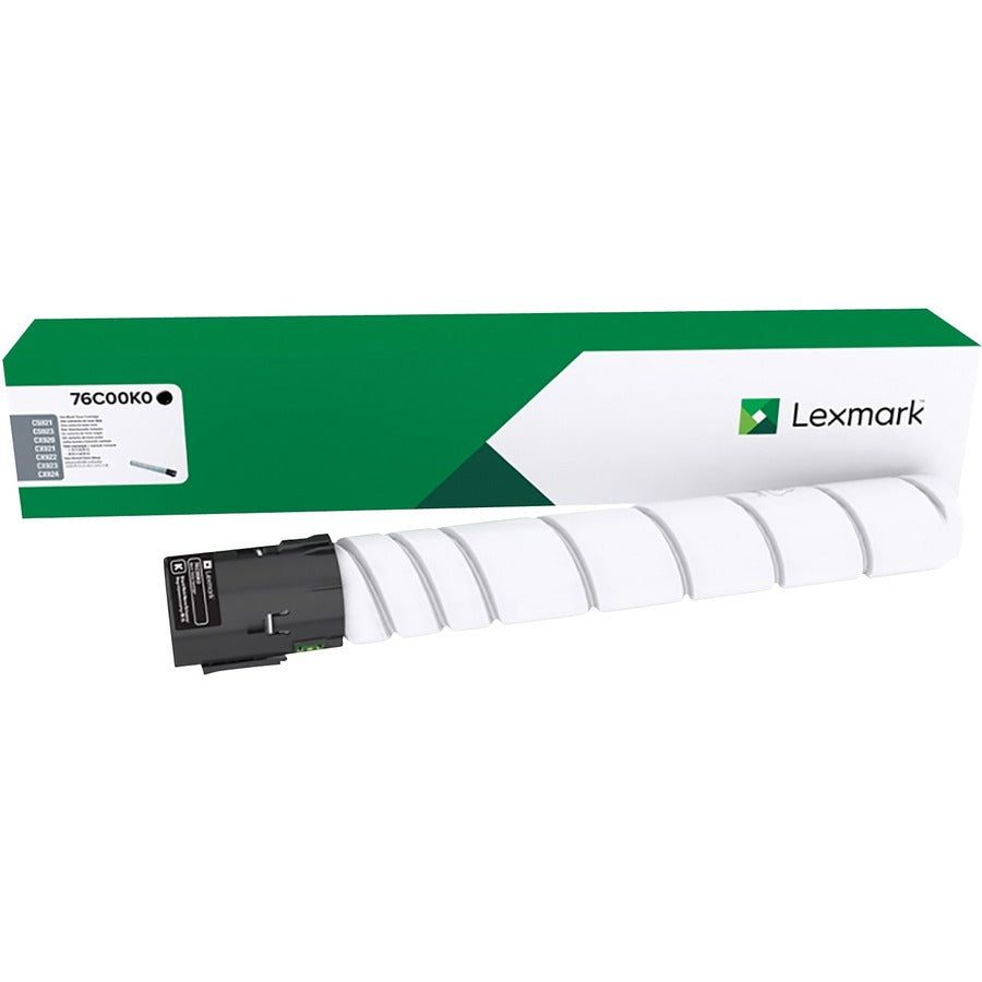 Lexmark Original High Yield Laser Toner Cartridge - Black - 1 Each 76C0HK0