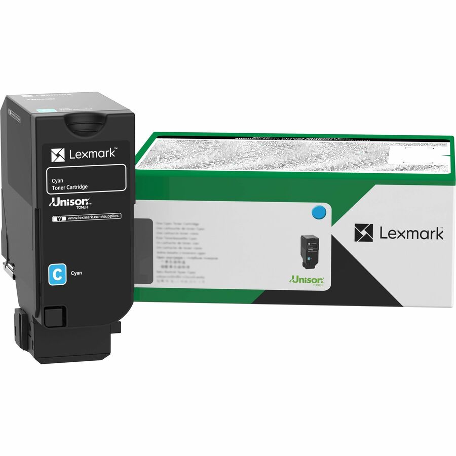 Lexmark 735 Original Laser Toner Cartridge - Cyan Pack 71C10C0