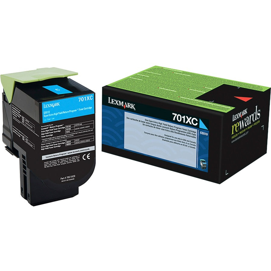 Lexmark Unison 701XC Toner Cartridge 70C1XC0