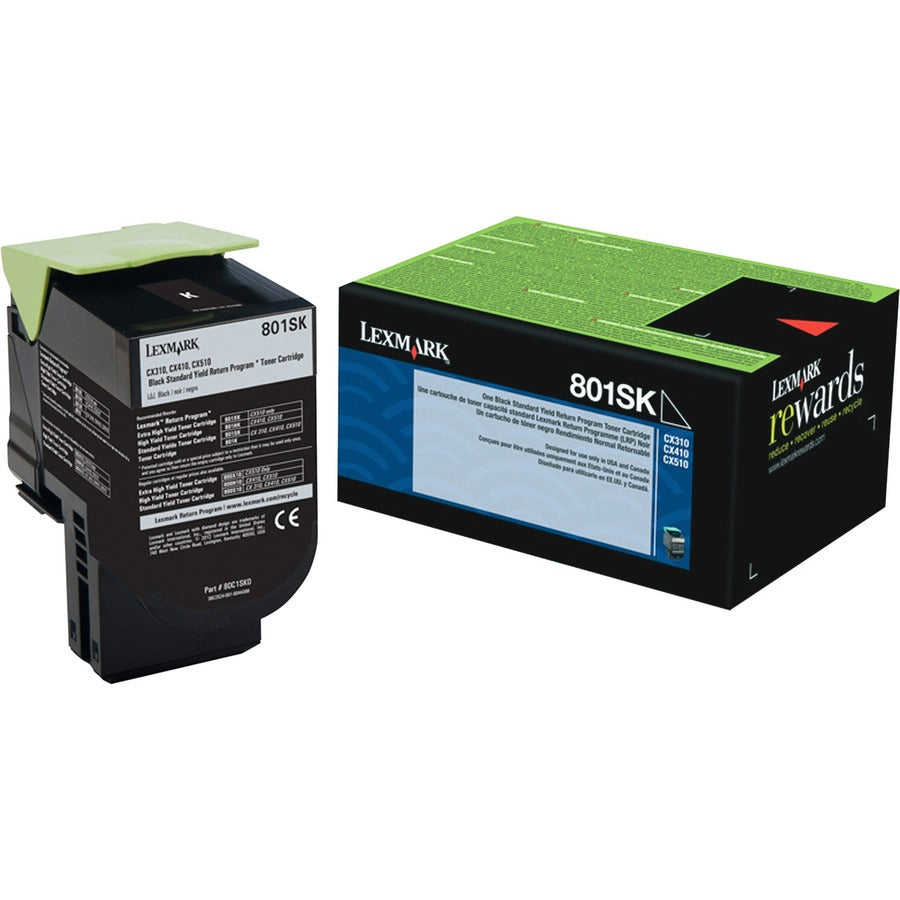 Lexmark Unison 801SK Toner Cartridge 80C1SK0