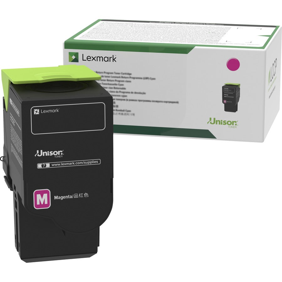 Lexmark Unison Original Ultra High Yield Laser Toner Cartridge - Magenta - 1 Each 78C1UM0