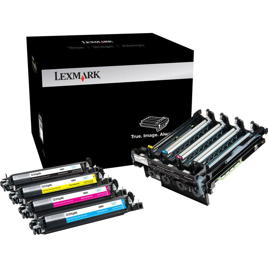 Lexmark 700Z5 Black and Colour Imaging Kit 70C0Z50