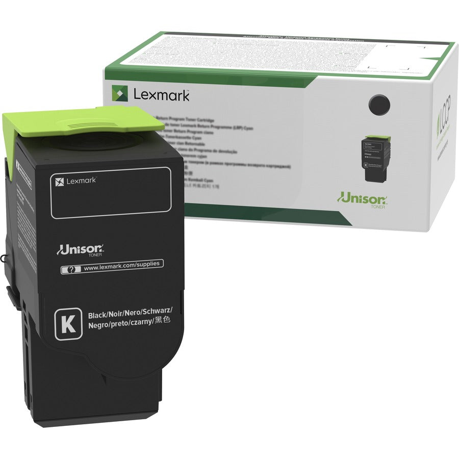 Lexmark Unison Original High Yield Laser Toner Cartridge - Black - 1 Each 78C10K0