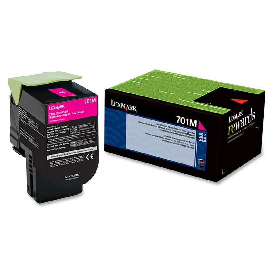 Lexmark Unison 701M Toner Cartridge 70C10M0