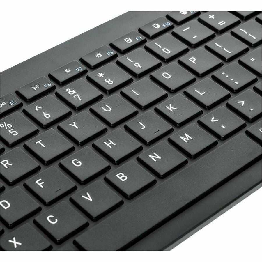 Targus Midsize Multi-Device Bluetooth Antimicrobial Keyboard, Black AKB863US